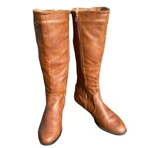 Altar'd State Women's  Tan Side Zip Riding Boots Size 7.5
